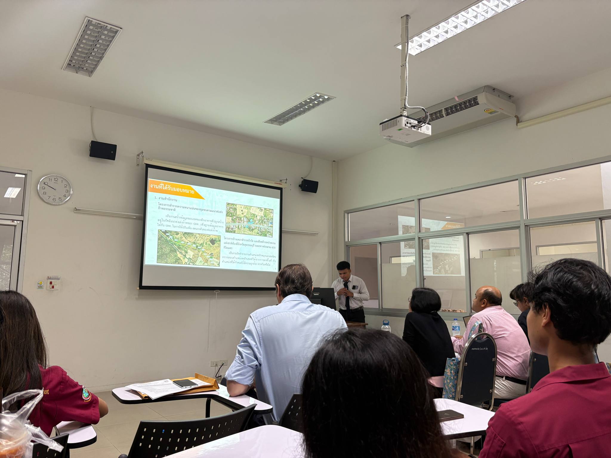 ภาพบรรยากาศการสัมมนาผลการปฏิบัติงานนักศึกษาสหกิจศึกษา ภาคการศึกษาที่ 2 ปีการศึกษา 2567