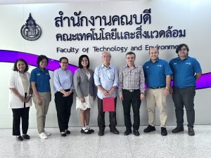 คณะเทคโนโลยีและสิ่งแวดล้อม ให้การต้อนรับ Prof. Takahashi Yukihiro จากมหาวิทยาลัยฮอกไกโด ประเทศญี่ปุ่น