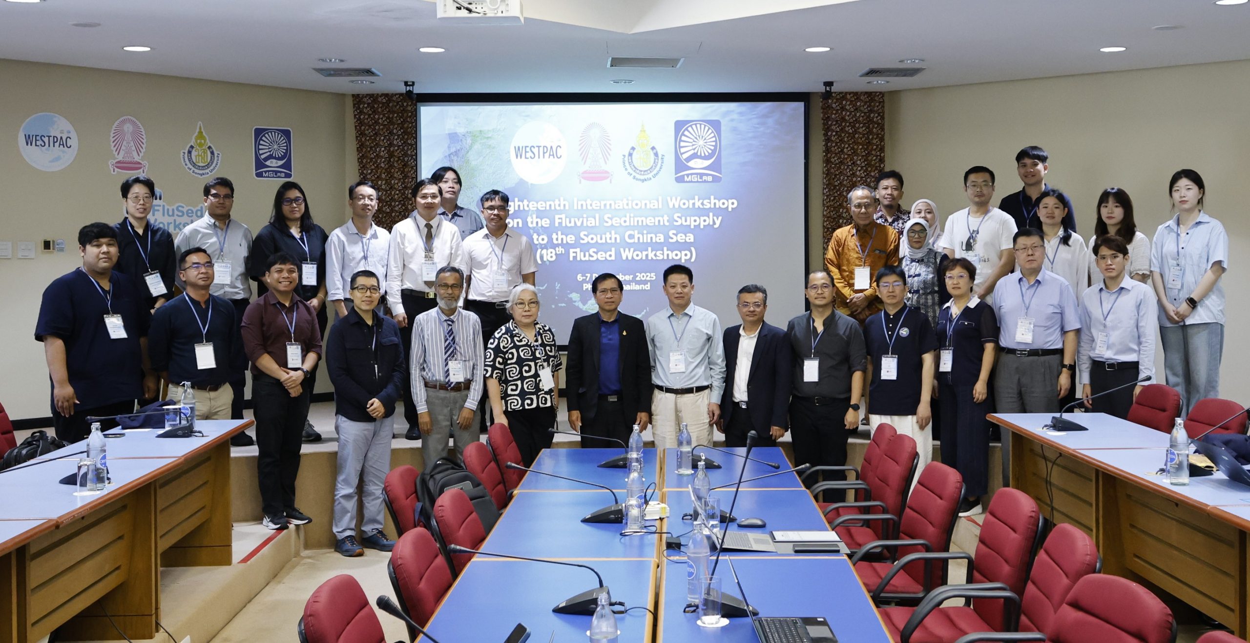 ม.อ.ภูเก็ต ร่วมมือ จุฬาฯ จัดประชุมเชิงปฏิบัติการนานาชาติ 18th FluSed Workshop เพื่อเสริมความร่วมมือด้านธรณีวิทยาทางทะเล