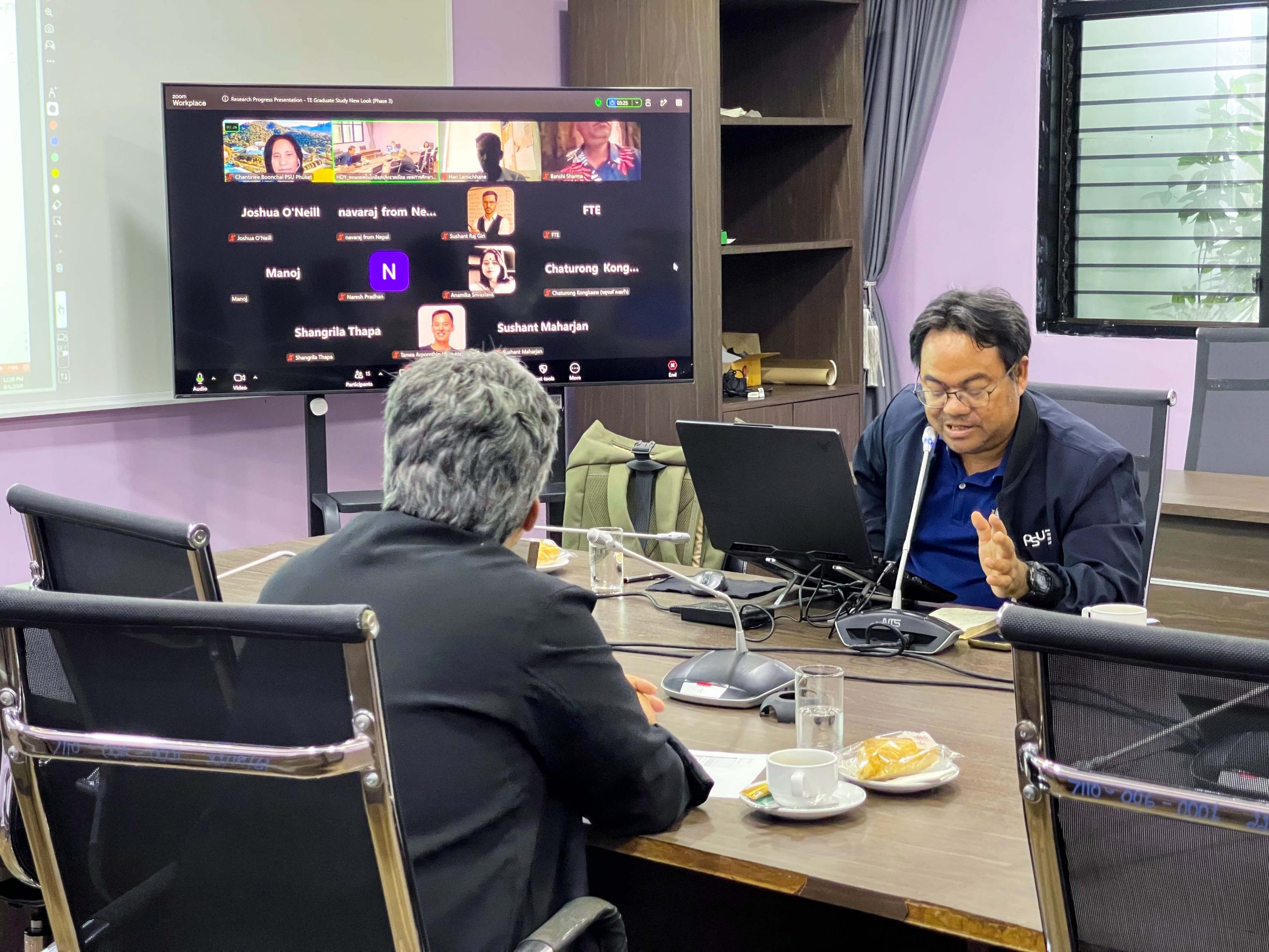คณะเทคโนโลยีและสิ่งแวดล้อม จัดกิจกรรม Research Progress Presentation ภายใต้โครงการ TE Graduate Study New Look (Phase 3)